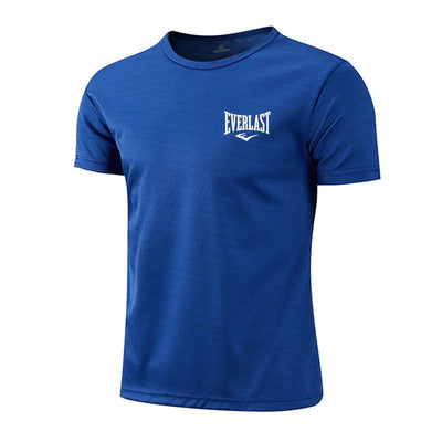 2025 Men's Summer Exercise Trainning Boxing T-shirts High Grade Breathable Quick Dry Short Sleeved Top Marathon Gym Fitness Tees