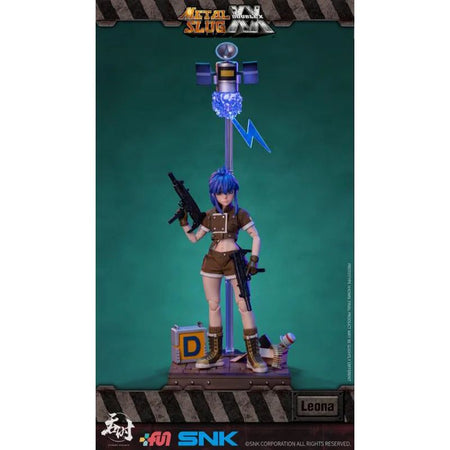 Original TUNSHI STUDIO BRAND METAL SLUG Metal Slug XX Leona Heidern 1/12 in Stock Anime Action Collection Figures Model Toy AIme