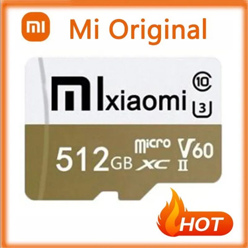 Xiaomi Real Capacity Micro TF SD Card 1TB 512GB 256GB Memory Card High Speed Cartao De Memoria 128GB For Sony Lenovo Nintendo
