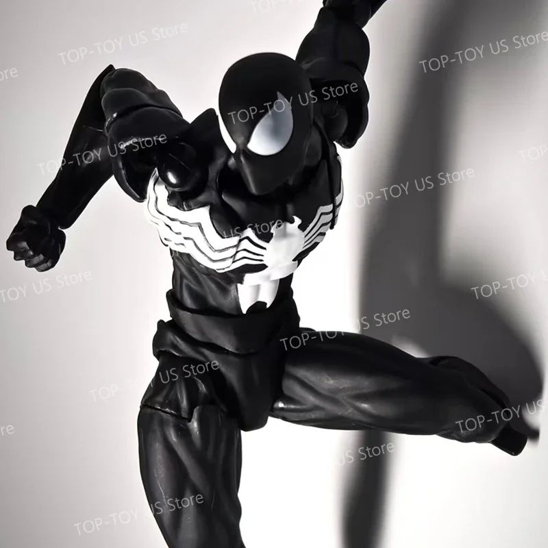 In Stock: Mess Toys Spider-Man Symbiote Suit & Scarlet Spider Anime Action Figures - Collectible Gift Set