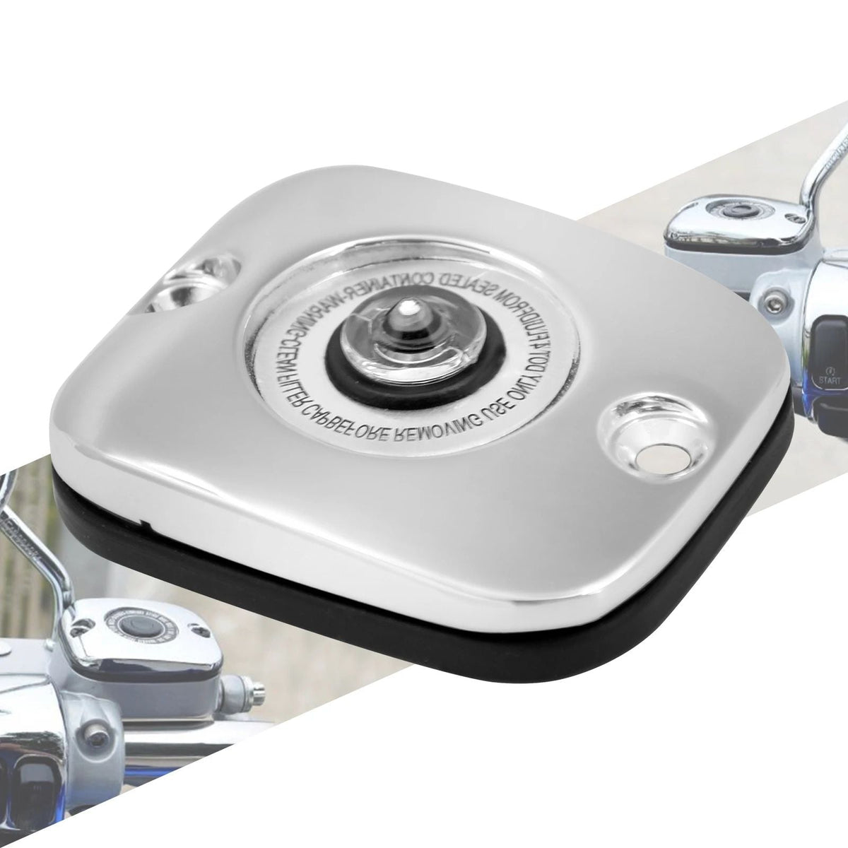 Motorcycle Brake Master Front Cylinder Cover For Harley Softail Fat Boy Slim Touring Road King Street Glide FLHT Dyna Low Rider