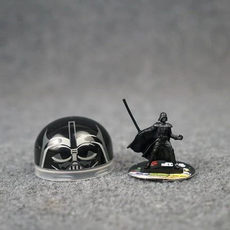 Star Wars Capsule Toy Darth Vader Imperial Stormtrooper Yoda R2-D2 C-3PO Action Figures Desktop Ornaments Collectible Toys Gifts
