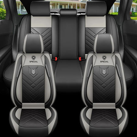 Car Seat Cushion Four Seasons Universal Artificial Leather Seat Cover 2026 Newly Upgraded Waterproof Seat Cover car accessories