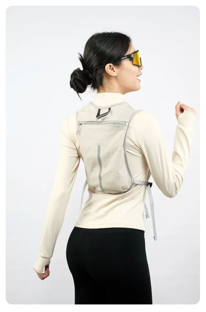 Cycling Running Hydrating Vest Ultralight Breathable Hydrating Backpack Bicycle Water Bag Outdoor Hiking Marathon Sports Vest
