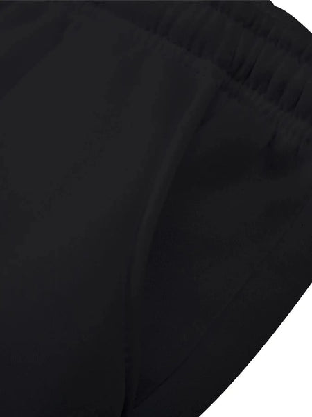 Men's casual pants, autumn and winter wool sports pants, men's running and jogging pants, fashionable solid color pants