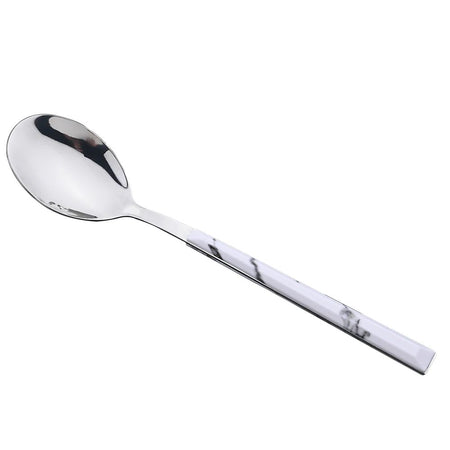 30Pcs Cutlery Set Stainless Steel Imitation Marble Flatware Fork Spoon Knife Dinner Kitchen Dinnerware Silverware Tableware Set