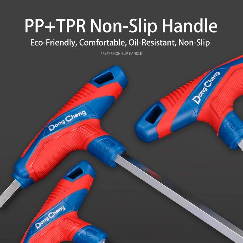 T-Handle Hex key allen wrench falt Ball/Flat head metric 2/2.5/3/4/5/6/8/10mm Home Auto Bike Repair Hand Tool Screwdriver