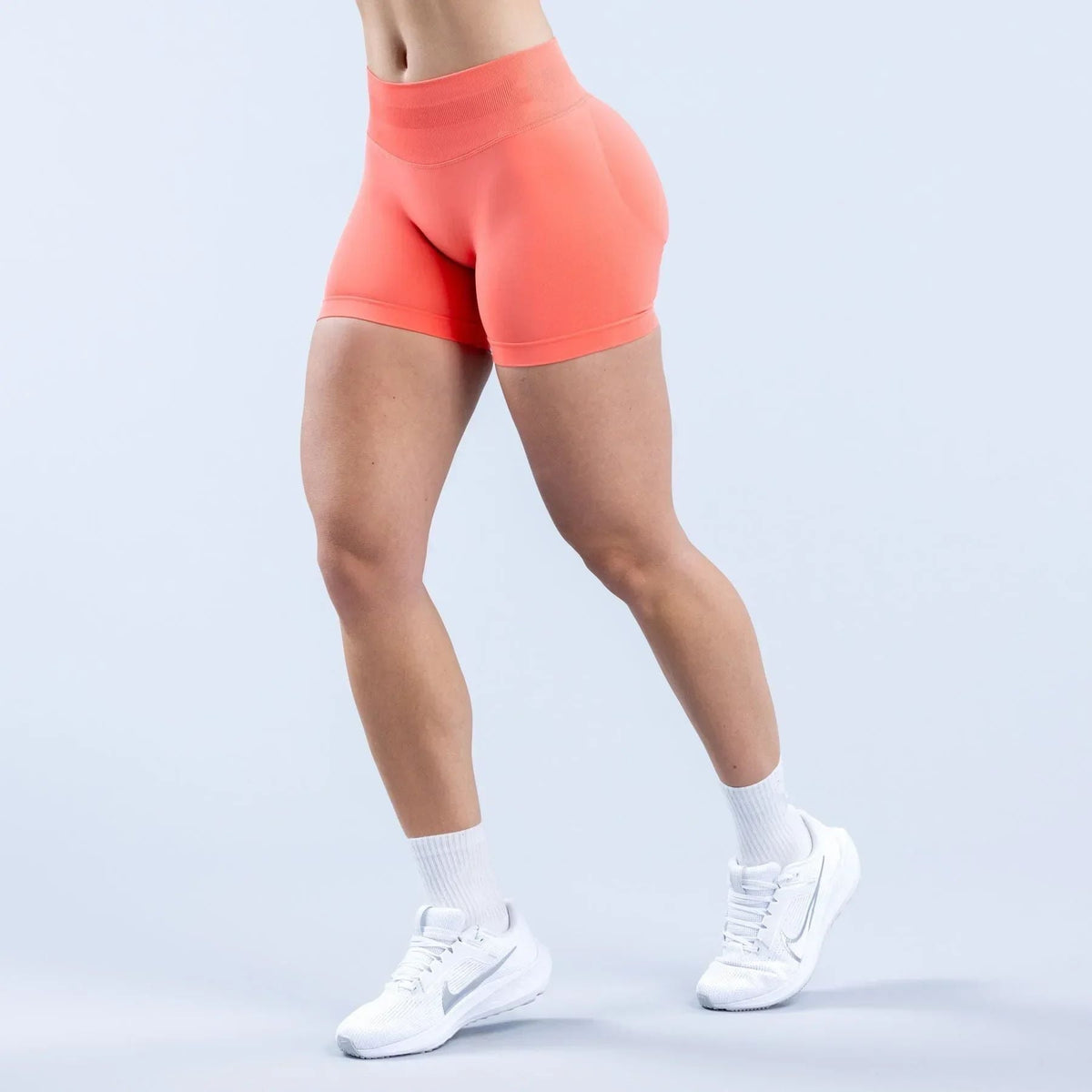 Summer High Waisted Yoga Shorts Fashionable and Sexy Running Fitness Pants Solid Color Yoga Leggings Customizable labels