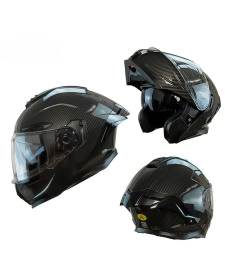 Flip up Motorcycle Helmet With Bluetooth Dual lens off-road Racing helmet Cascos para moto Motorbike Helmet DOT Approved For BMW
