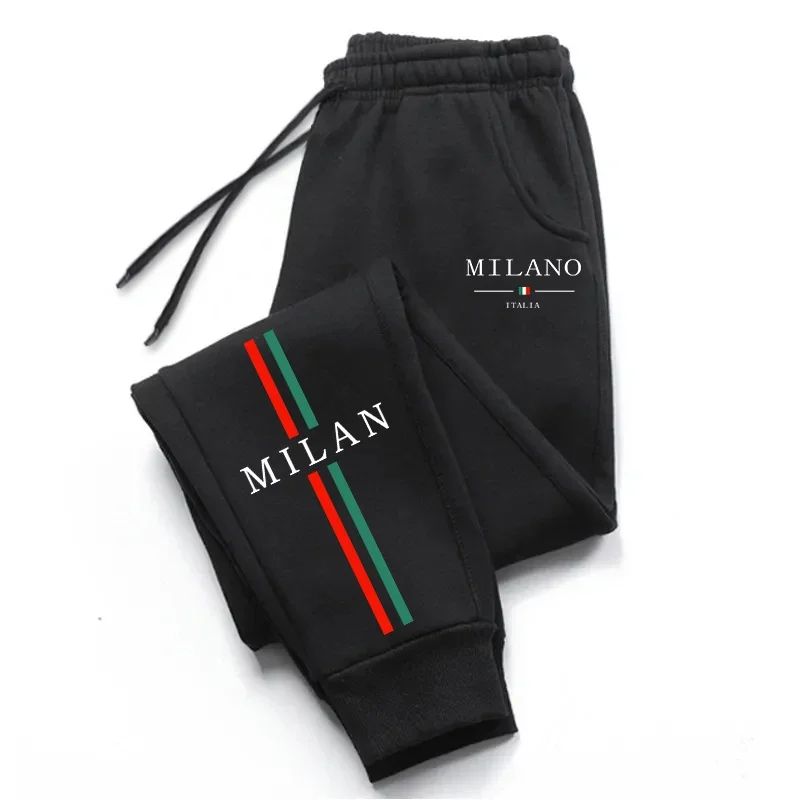 2025hot selling jogging pants high-quality men's autumn and winter casual sports pants outdoor running clothes with added fleece