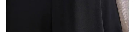 Plus Size High-waisted Slimming Black Draped Skirt Medium-length Umbrella Skirt For Women Thinning A- line Body Shaper