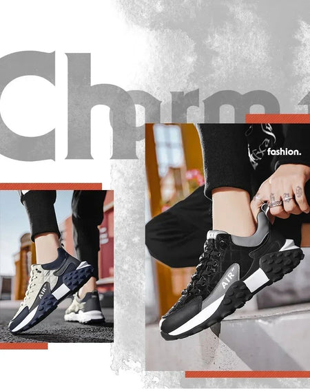 2025 New Men's Casual Shoes Men's Shoes Platform Men's Sneakers Plus Size 43 44 Popular Sapatos Masculine Shoes