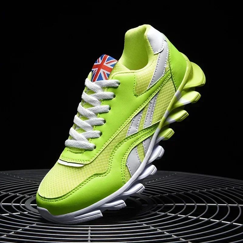 Brand Trend Size 46 47 48 Men's Wear-resistant Cushioning Thick-soled Fitness Sneakers Outdoor Breathable Running Shoes for Men