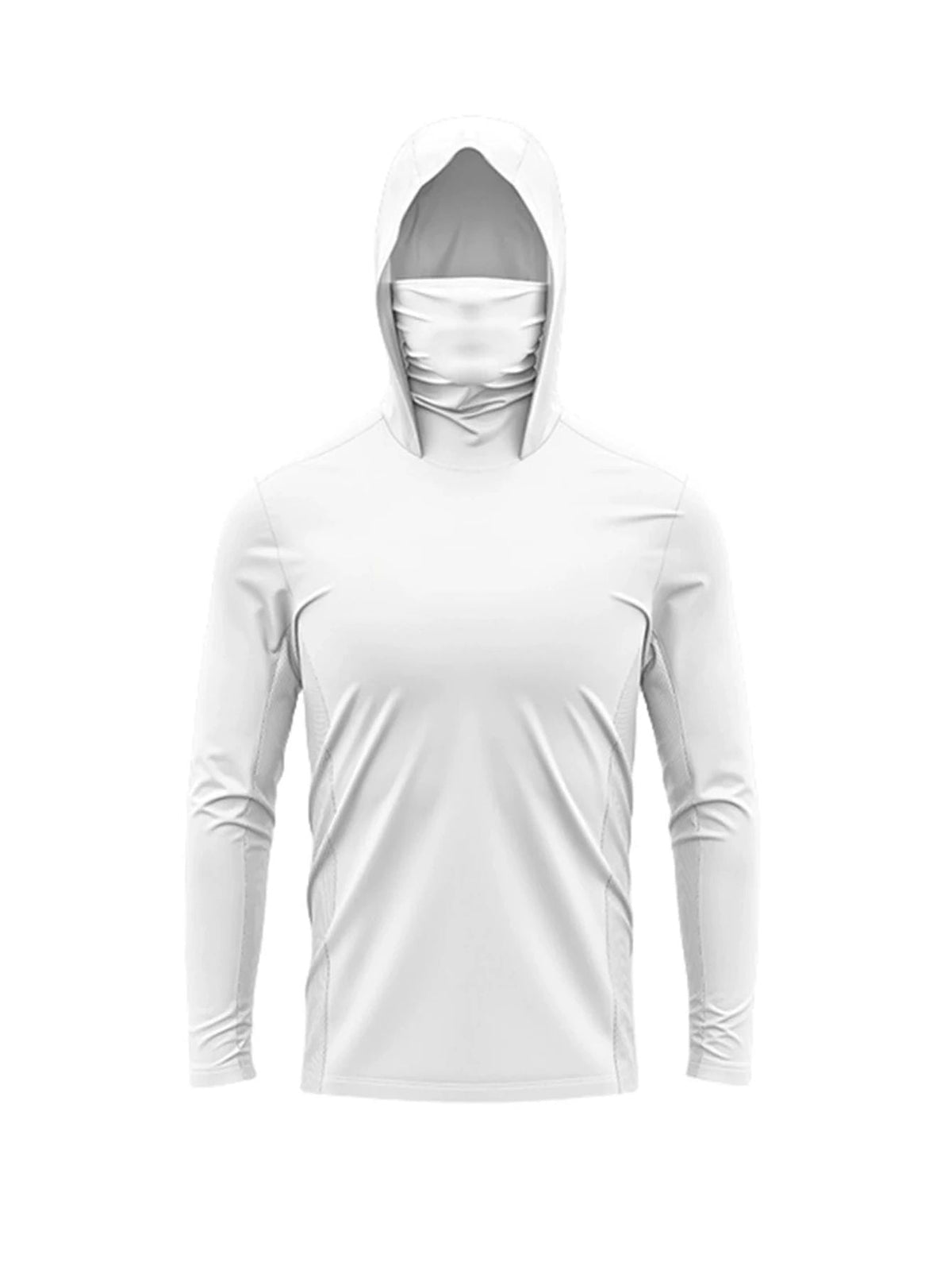 Fishing Hooded Shirts Face Cover Men Long Sleeve Fishing Clothing Breathable Fishing Apparel