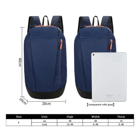 Unisex Backpack Camping Hiking Ultralight Folding Travel Daypack Bag 2023 Outdoor Mountaineering Sports Daypack for Men Women