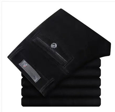 Corduroy pants loose joggers middle-aged men dad installed in autumn and winter 2023 men's casual Trousers for men streetwear