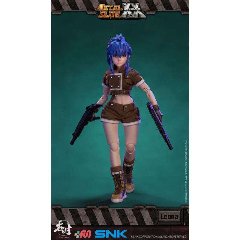 Original TUNSHI STUDIO BRAND METAL SLUG Metal Slug XX Leona Heidern 1/12 in Stock Anime Action Collection Figures Model Toy AIme