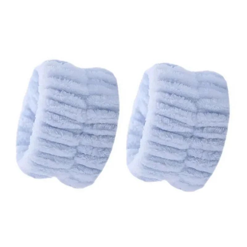 Wrist Washing Belt Soft Cotton Towel Face Wash Absorbent and Moisture-proof Hand Towel Wrist Wash with Coral Fleece Splash Proof
