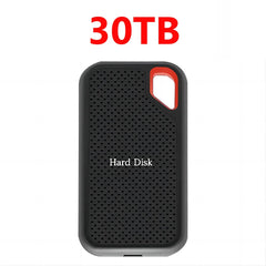 External Hard Drive 1TB Portable SSD 4TB External Solid State Drive USB 3.1 Hard Disk 256TB High-Speed Storage for PC/Mac/Phone