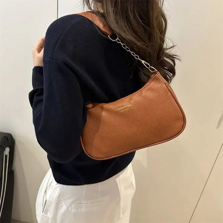 Cherry Pedant Shoulder Underarm Bag Women's Fashion Handbags Causal Hobos Purses Ladies Hand Bags Pu Leather for Work Travel