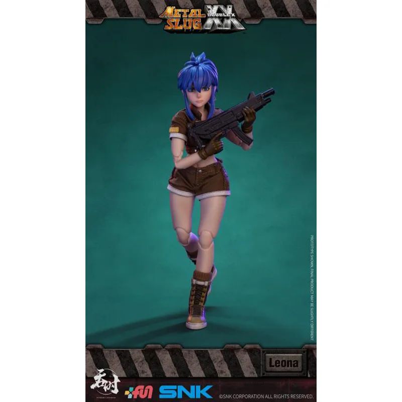 Original TUNSHI STUDIO BRAND METAL SLUG Metal Slug XX Leona Heidern 1/12 in Stock Anime Action Collection Figures Model Toy AIme