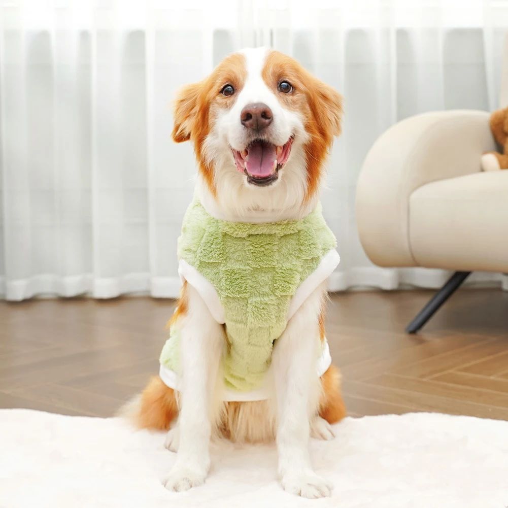 Pet Accessories Winter Dog Clothes for Dogs S-6XL Warm Dogs Coat Schnauzer Pug Clothing Sweatshirts Casual Dog Cat Clothing