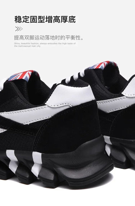 Brand Trend Size 46 47 48 Men's Wear-resistant Cushioning Thick-soled Fitness Sneakers Outdoor Breathable Running Shoes for Men