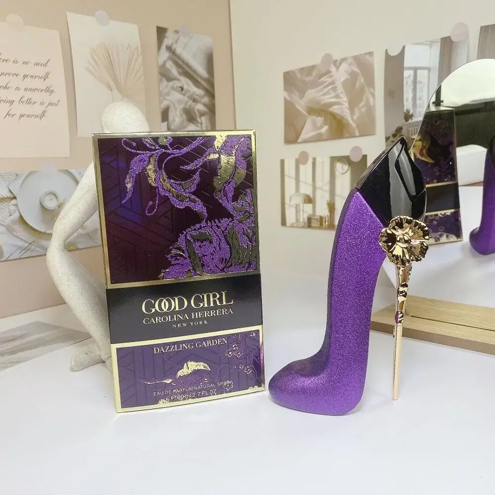 80ml Lasting Fragrance Sexy Spray Fashion Deodorant Perfume New Women's Luxury Floral Elegant High Heel Bottle Design