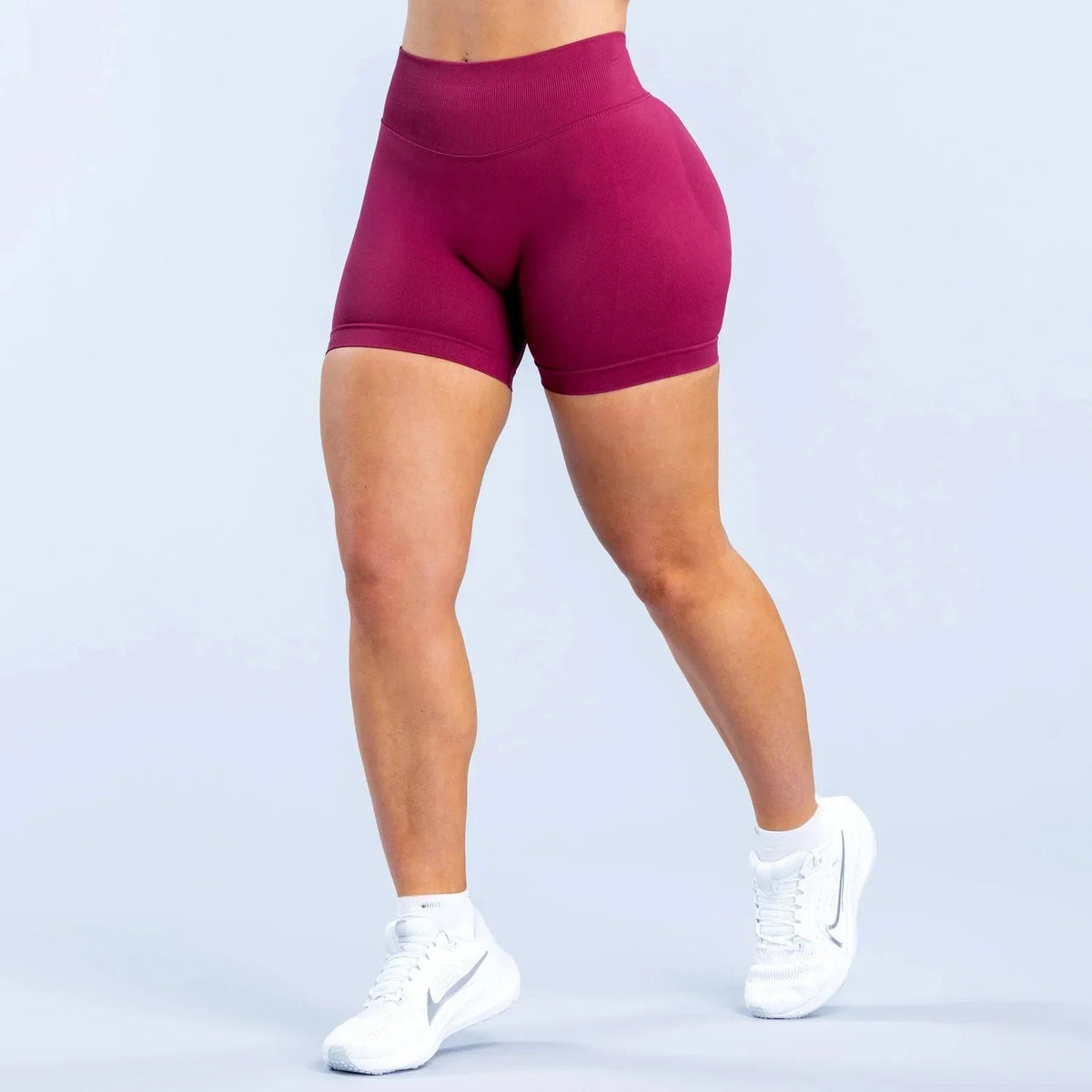 Summer High Waisted Yoga Shorts Fashionable and Sexy Running Fitness Pants Solid Color Yoga Leggings Customizable labels