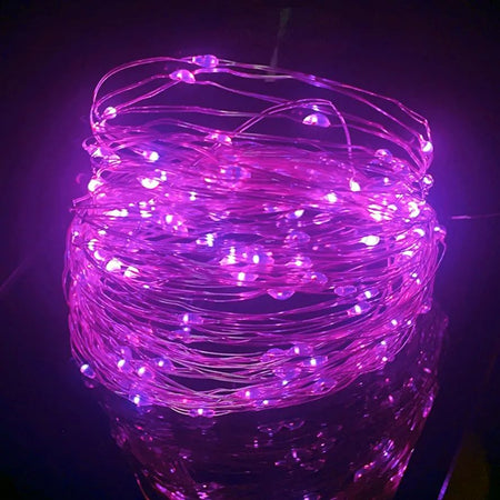 USB String Lights 8 Function Remote Control LED Fairy Lights Christmas Garland for New Year Wedding Party Tree Garden Decoration