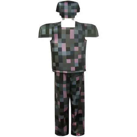 Game My World Role Play Holiday Party Pixel Costume Toy Mc Boys Girls Set Diamond  Christmas Gift Stage Costume