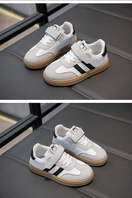 Lightweight Kids Skate Shoes 2025 New Spring Boys Non-slip Sports Footwear Breathable Training Running Fashion Sneakers