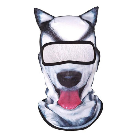 3D Cat Mask Dog Tiger Cosplay Balaclava Motorcycle Full Face Hood Mask Skiing Hat Helmet Cute Headgear Hat Halloween Party Masks