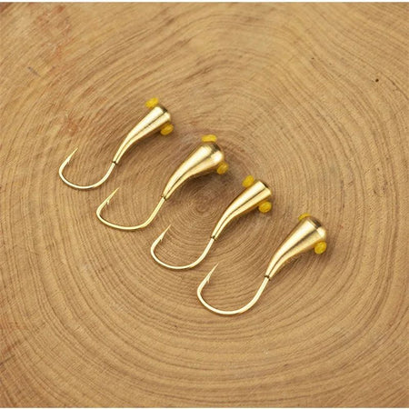 10PCS/lot Stainless Steel Fishing Hook Japan Barbed Overturned Hook Fishing Accessories Supplies Lure Carp Brass Fishing Tackle
