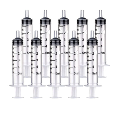 Wholesaale 1ml-10ml 10-20Pcs Reusable Nutrient Plastic Syringe Hydroponics l Measuring  For Kithchen Too