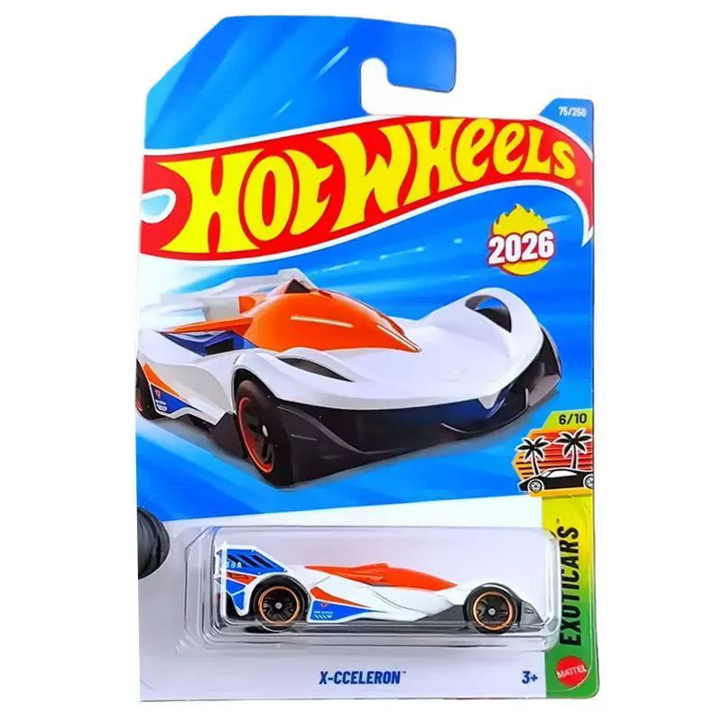 2026 D New Genuine Hot Wheels Alloy Car F1 Mclaren Ferrari Optimus Prime Bugatti Car Model Toy Ornamnet Boy Birthday Gifts