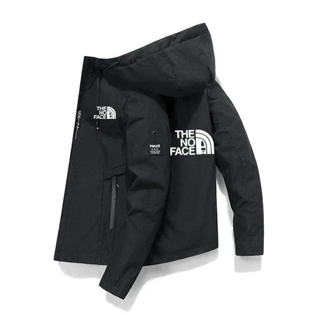 2025 Spring and Autumn men's outdoor sports coat top Windproof zipper jacket Casual quality hooded baseball jacket