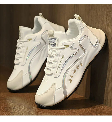 Men's summer mesh sneakers, low-top casual vulcanized shoes, men's soft and comfortable sports running shoes, men's shoes