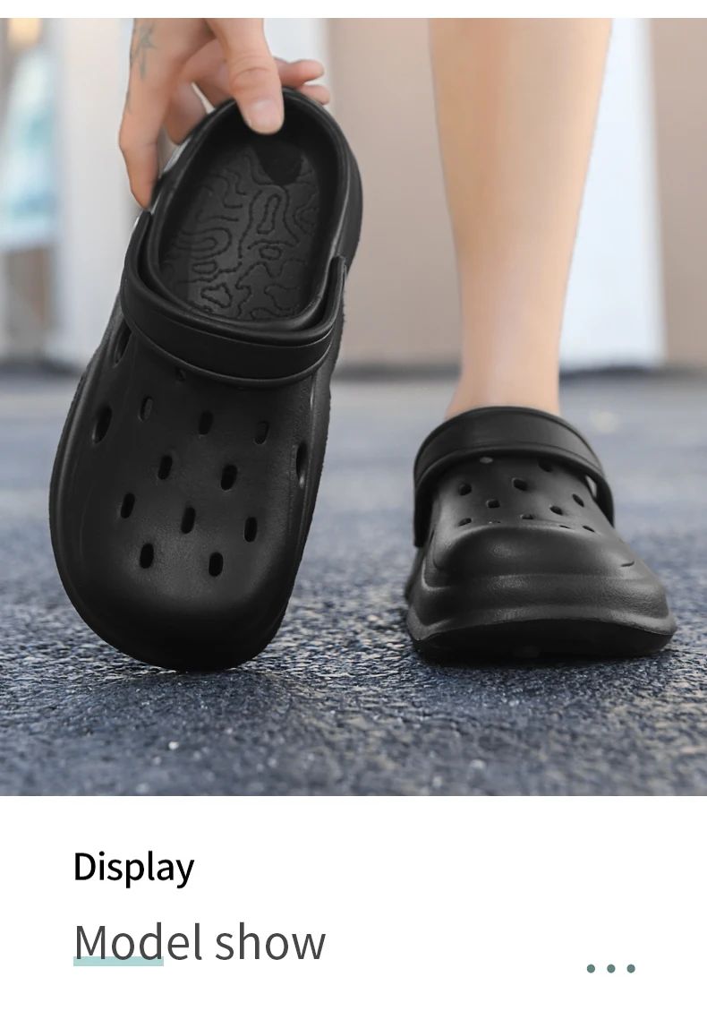 Mens Summer Beach Sandals Unisex Casual Garden Clogs Outdoor Wide Toe Cross Sandals for Ladies Non Slip House Shower Slippers