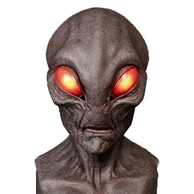 Alien Mask Alien Mask Scary Latex Mask Full Head Mask For Halloween Cosplay Costume Party Prop for Adults Men Women