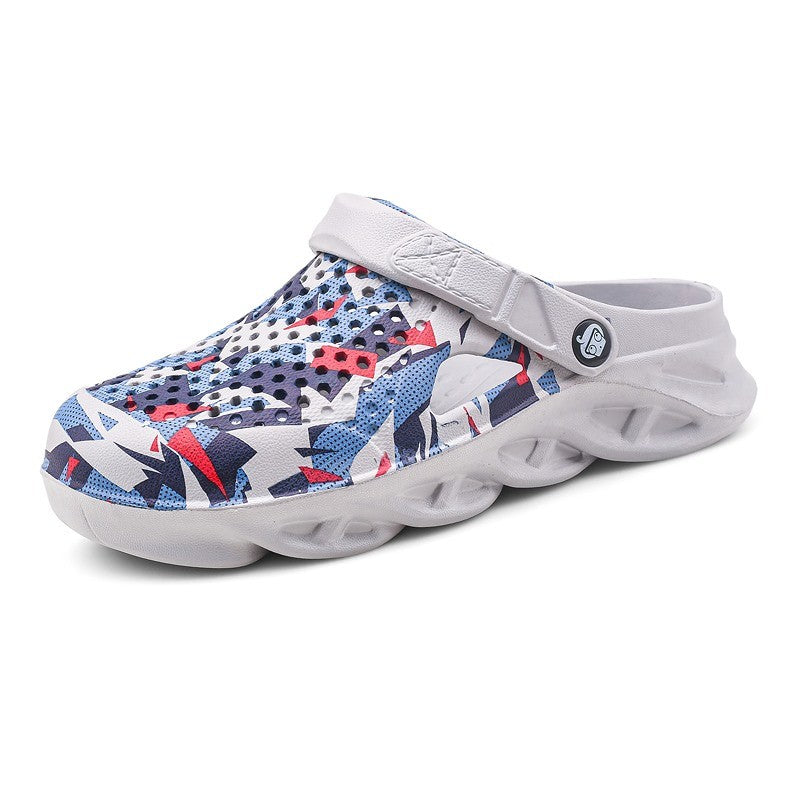 Flat Sandals Men Shoes EVA Slippers Garden Platform Sandals Man Summer Sandals New Male Sneakers Outdoor Home Clogs