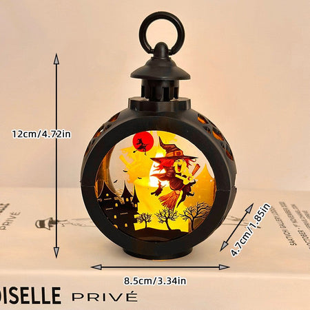 Halloween LED Pumpkin Lamp Ornaments Horror Atmosphere Kids Toy 2026 Halloween Party Home Decor Decoration Supplies