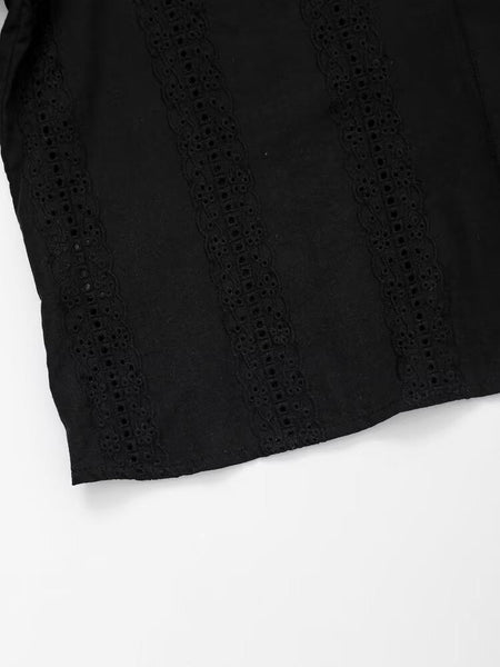 Embroidery Blouses For Lady Y2K Tops Harajuku Fashion Vintage Blouse Elegant Women's Luxury Blouses Long Sleeve Shirt