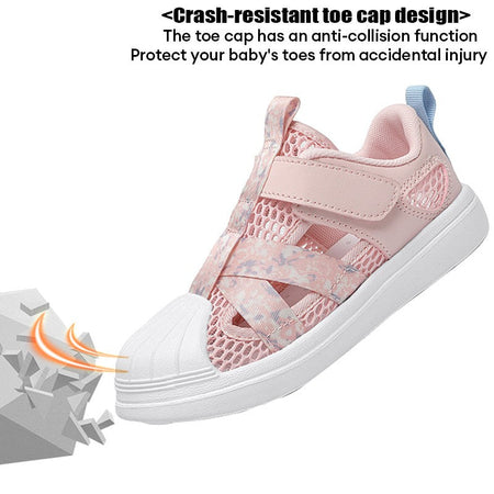 Summer Breathable Kids Sandals Boy and Girl Fashion Sneakers Lightweight Non Slip Walking Shoes Comfortable Sport Shoes