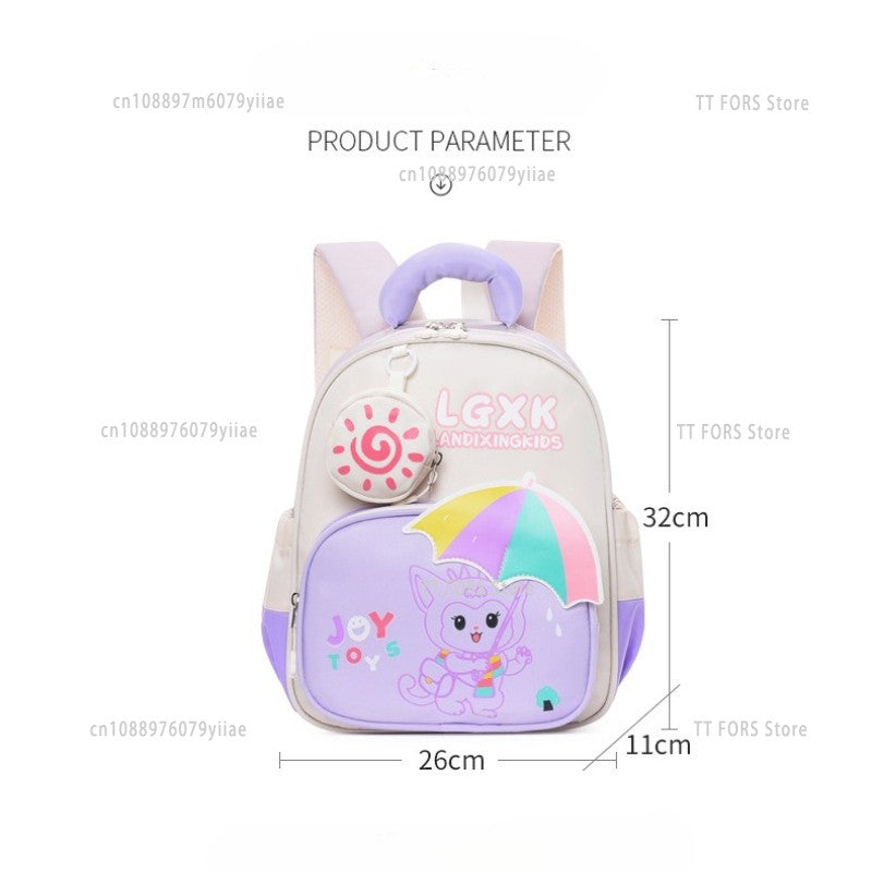 New Kids Dinosaur Backpack Kindergarten Casual Cute Fashion Boys Girls Backpack Holiday Birthday Gift Suitable for Preschool