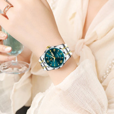 BANGWEI Woman Watch Luxury Elagant Classic Fashion ClockBusiness Casual Date Stainless Waterproof Luminous Quartz Ladies Watches
