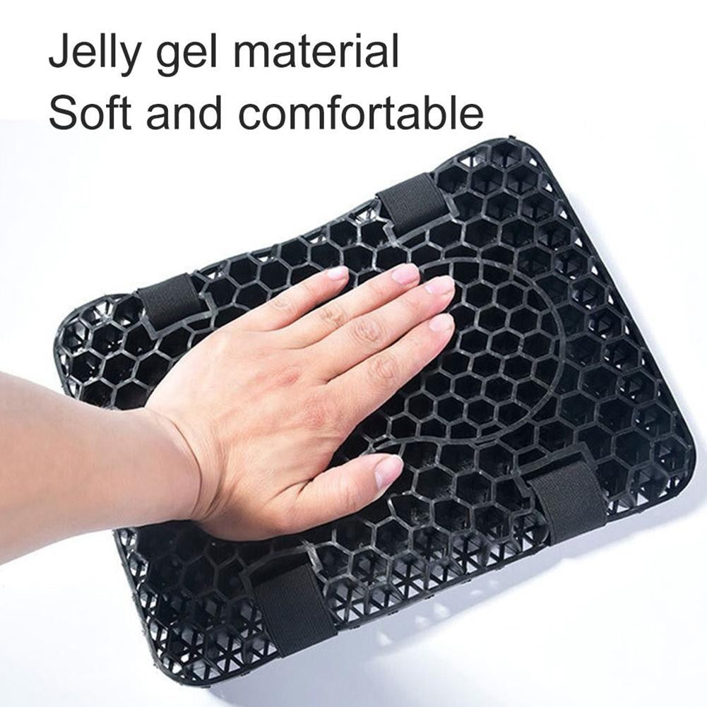 Pressure Relief Anti Slip Universal Comfortable Seat Cover Motorcycle Seat Cushion Gel Honeycomb Motorbike Accessories