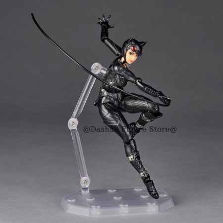 Amazing Yamaguchi Catwoman Selina Kyle Action Figure Kaiyodo Revoltech Figures Collection 15cm Comic The Cat Woman Model Toys
