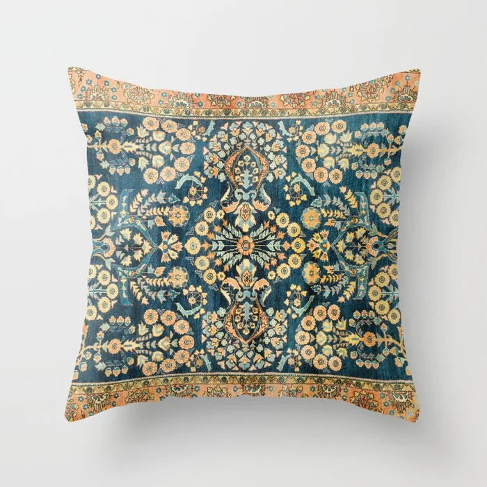 Nordic Pillow Case Moroccan Style Pillow Indian Bohemian Luxury Living Room Bedroom Cushion Cover Lumbar Pillowslip Home Decor