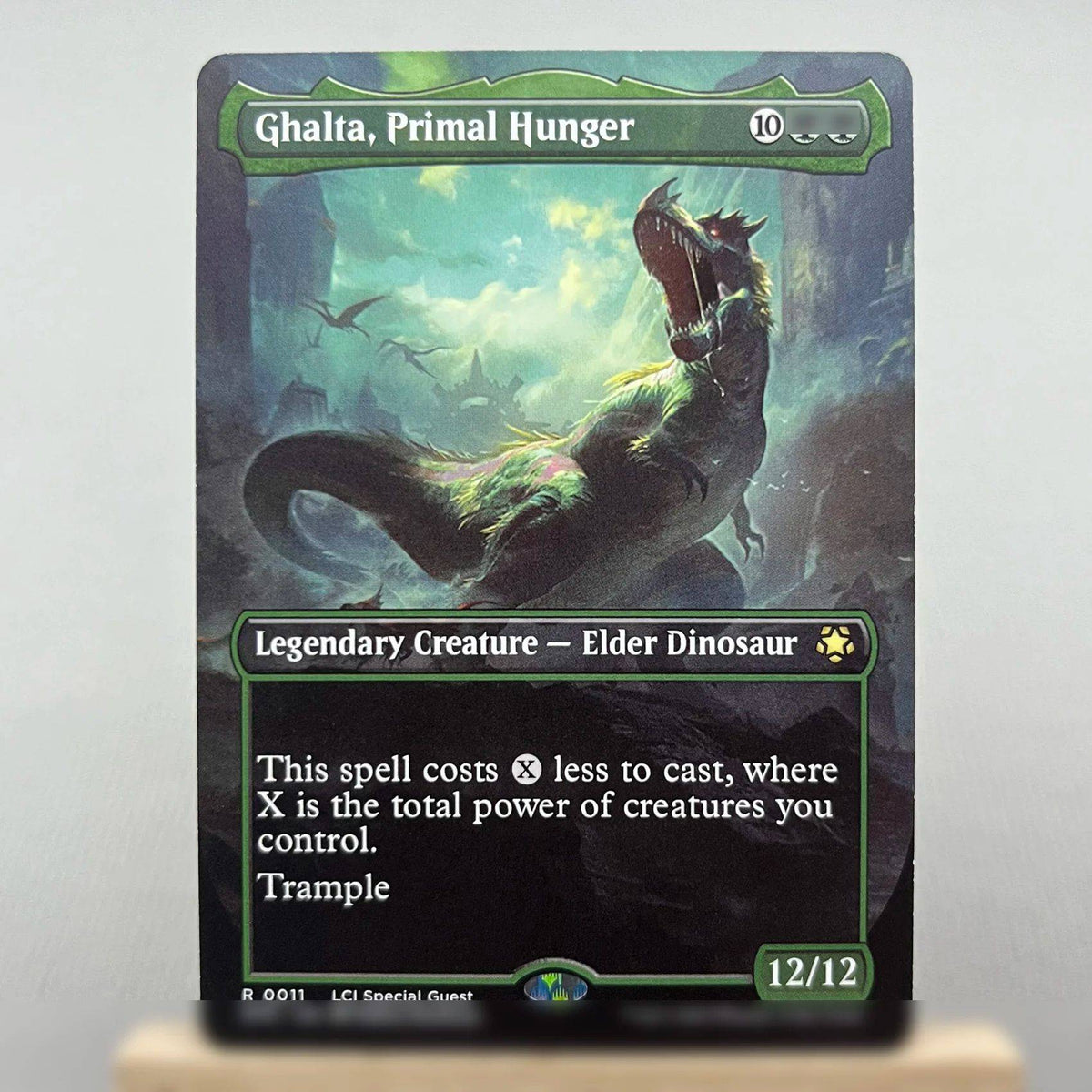 WOT SPG LCC WOE LCI HOLO4-02 TCG Cards for Home Play magical Proxy the Mana Crypt Rhystic Study Lord of Underworld gather